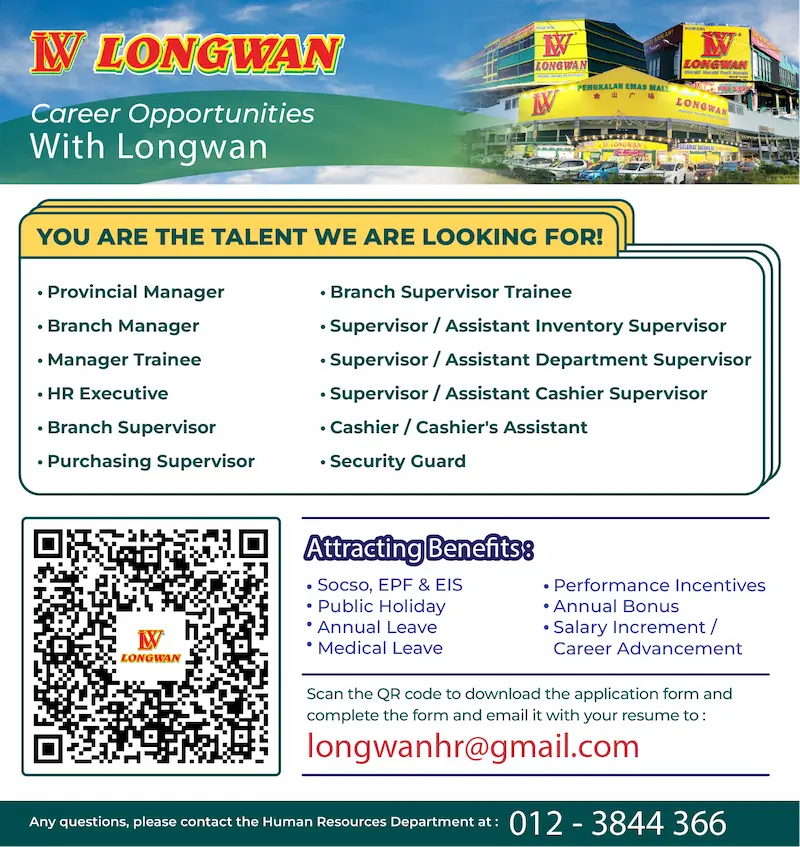 Career at Longwan & Gmart